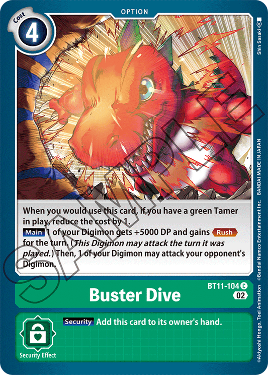 Buster Dive (BT11-104) Uncommon