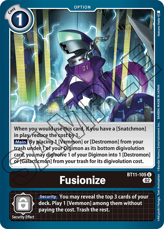 Fusionize (BT11-105) Uncommon