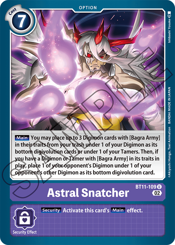 Foil Astral Snatcher (BT11-109) Uncommon