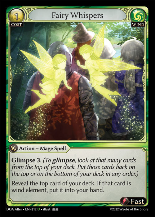 Doa Alter EN-212 Fairy Whispers