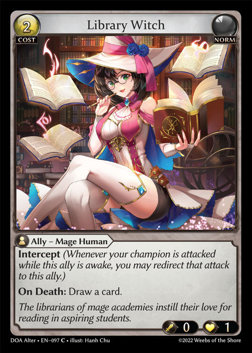 Doa Alter EN-097 Library Witch