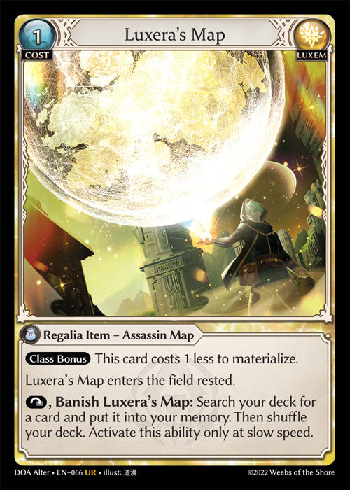 Doa Alter EN-066 Luxera's Map