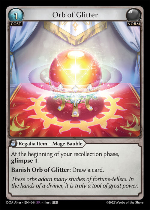 Doa Alter EN-044 Foil Orb of Glitter