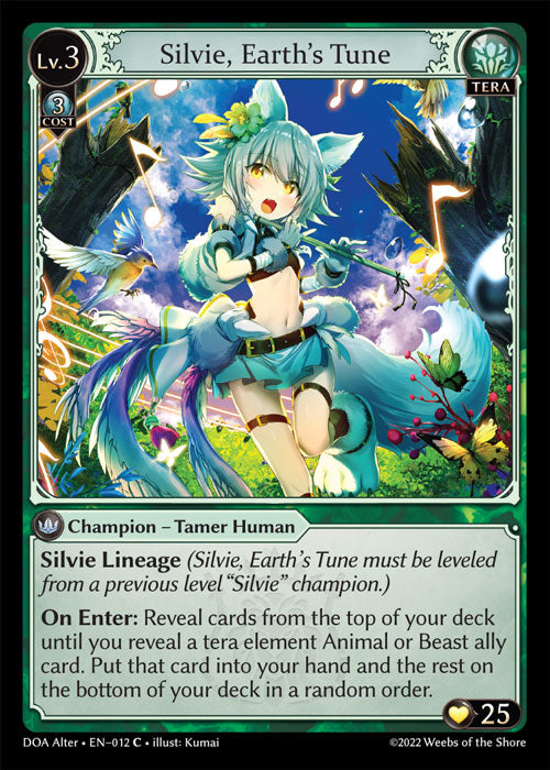 Doa Alter EN-012 Silvie, Earth's Tune